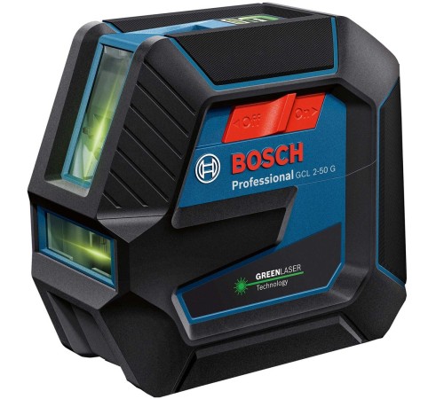 Лазерный уровень Bosch GCL 2-50 G + BT 150 (0.601.066.M01)