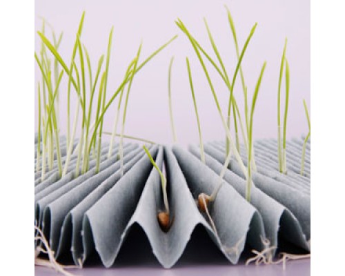 Гофрированные полосы бумаги Hahnemühle 3236, серые, 110 мм x 2 м, 50 двойных складок, высота 20 мм, для испытания семян на всхожесть, 1008 шт/упак