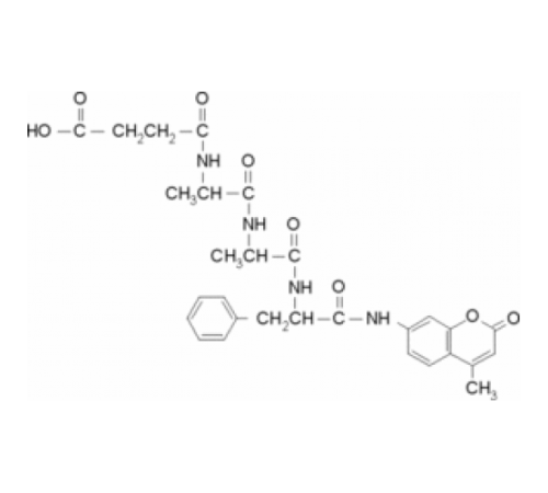 Субстрат протеазы N-сукцинил-Ala-Ala-Phe-7-амидо-4-метилкумарин Sigma S8758