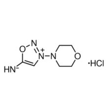 3-морфолиносиднонимин гидрохлорид (соответствует структуре, ЯМР) Sigma M5793