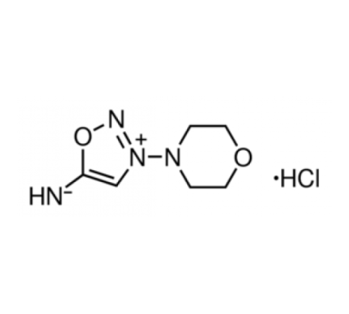 3-морфолиносиднонимин гидрохлорид (соответствует структуре, ЯМР) Sigma M5793