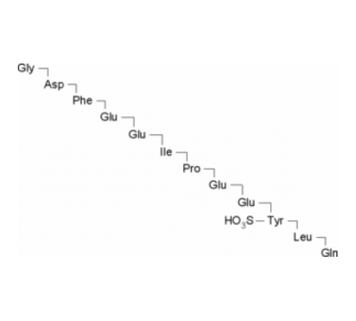 [Tyr (SO3H) 63βгирудиновый фрагмент 54-65 ± 95% (ВЭЖХ) Sigma H6894