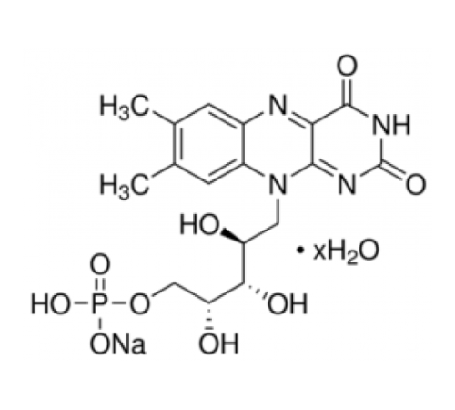 Гидрат натриевой соли 5'-монофосфата рибофлавина синтетический, 70% (ВЭЖХ) Sigma F2253