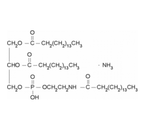 Аммониевая соль 1,2-дипальмитоил-sn-глицеро-3-фосфо (N-пальмитоил) этаноламина ~ 99% Sigma P7022