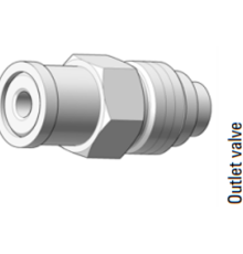 Клапан выпускной Биоинертный выпускной шаровой кран, G5611-60067 Agilent